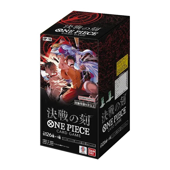 ONE PIECE CARD GAME 16枚セット 預訂)[OP-16] ONE PIECE CARD GAME 補充包「決戦の刻」 – 皇巢卡店