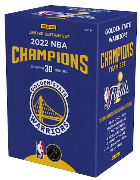 2022 Panini Golden State Warriors NBA Champions Team Set Basketball Cards - 皇巢卡店 Beehive Trading Card Shop