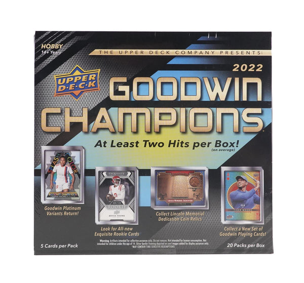 2022 Upper Deck Goodwin Champions Hobby BOX - 皇巢卡店 Beehive Trading Card Shop