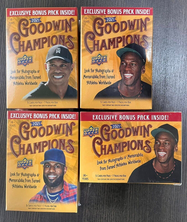 2021 Goodwin Champions Blaster Box Upper Deck CASE-20BOX - 皇巢卡店 Beehive Trading Card Shop