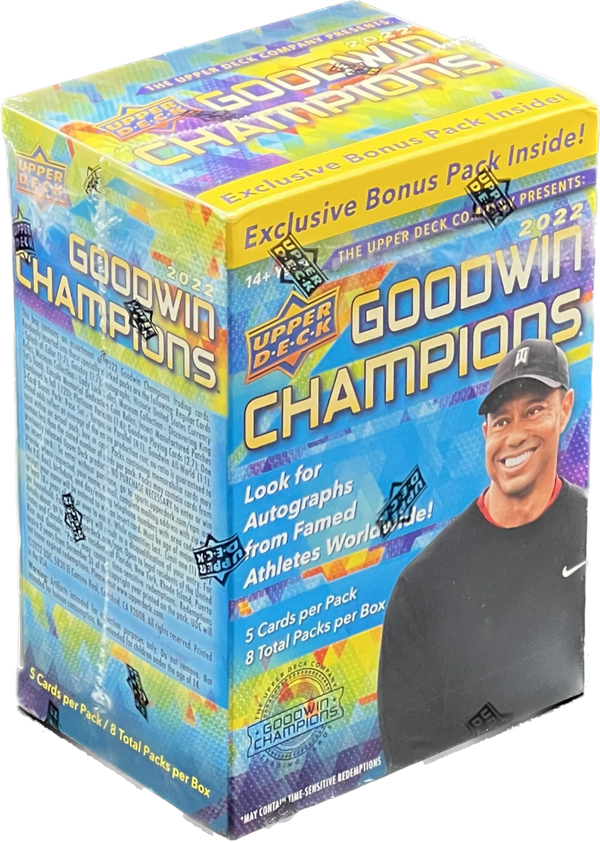 2022 Upper Deck Goodwin Champions Blaster Box - 皇巢卡店 Beehive Trading Card Shop
