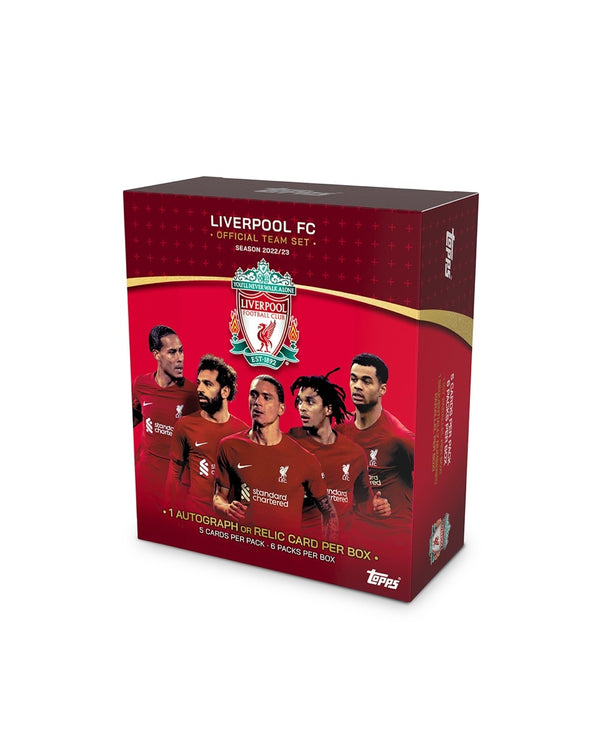 2022-23 Topps Official Liverpool Team Set - 皇巢卡店 Beehive Trading Card Shop