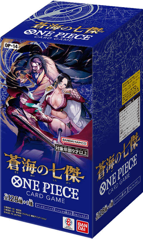 OP-14] ONE PIECE CARD GAME 補充包「蒼海の七傑」 – 皇巢卡店 Beehive