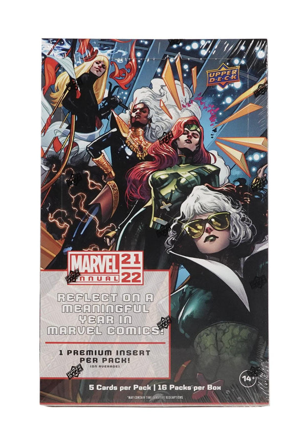 2021- 22 Upper Deck Marvel Annual Hobby BOX - 皇巢卡店 Beehive Trading Card Shop