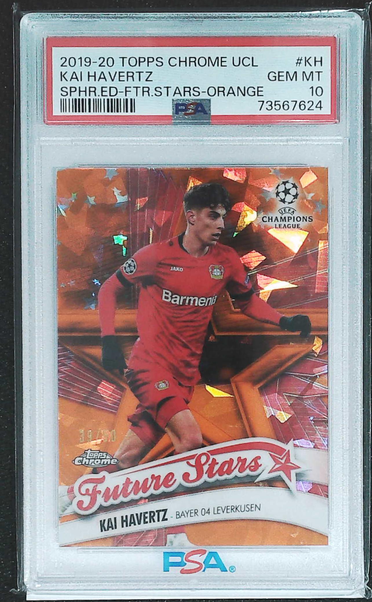 PSA 10]2019-20 TOPPS CHROME KAI HAVERTZ #KH 39/50 – 皇巢卡店