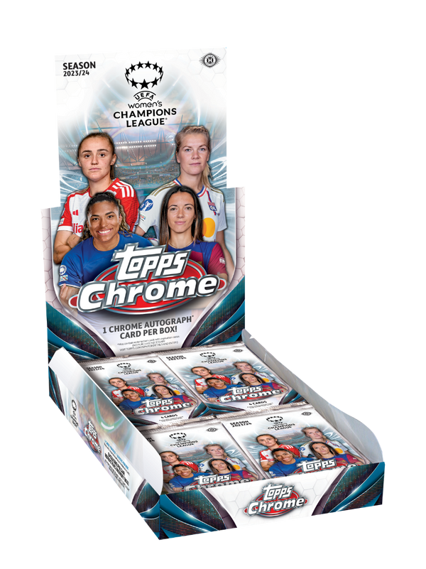 2023-24 Topps Chrome® UEFA Women's Champions League - Hobby Box - 皇巢卡店 Beehive Trading Card Shop