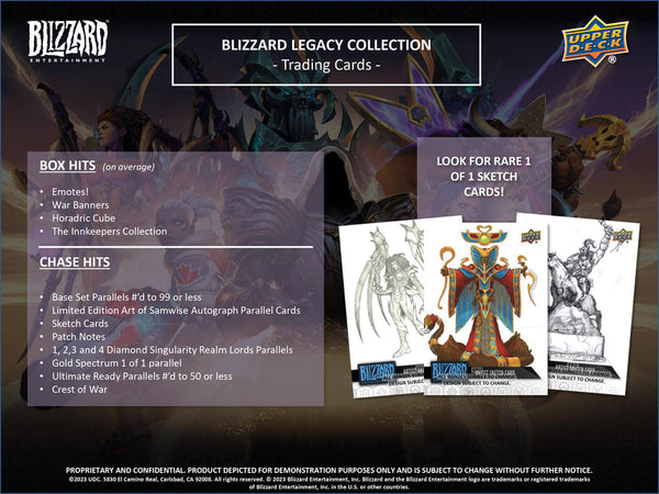 2023 Upper Deck Blizzard Legacy Collection Hobby Box - 皇巢卡店 Beehive Trading Card Shop