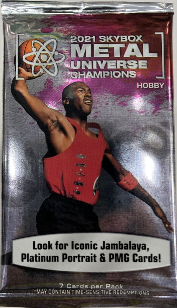 2021 Upper Deck Skybox Metal Universe Champions Hobby Pack - 皇巢卡店 Beehive Trading Card Shop