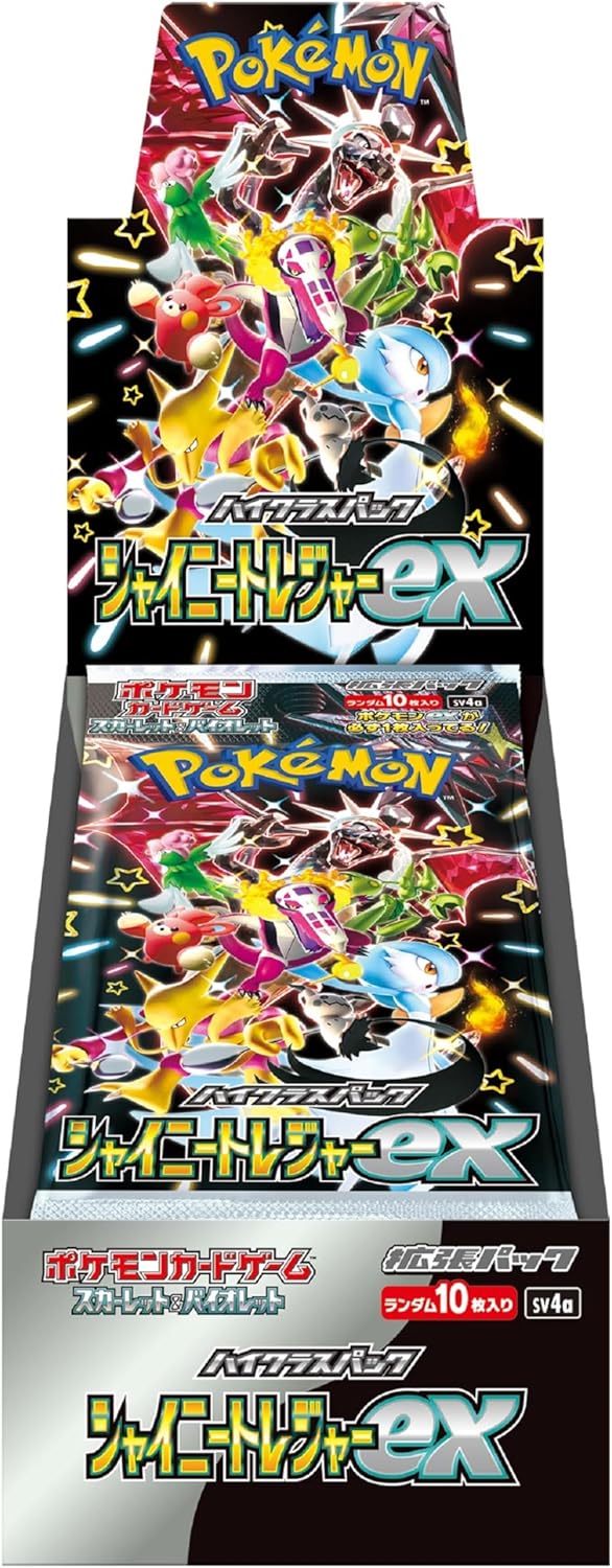 Pokemon TCG 日版朱與紫SV4a「シャイニートレジャーex」 – 皇巢卡店