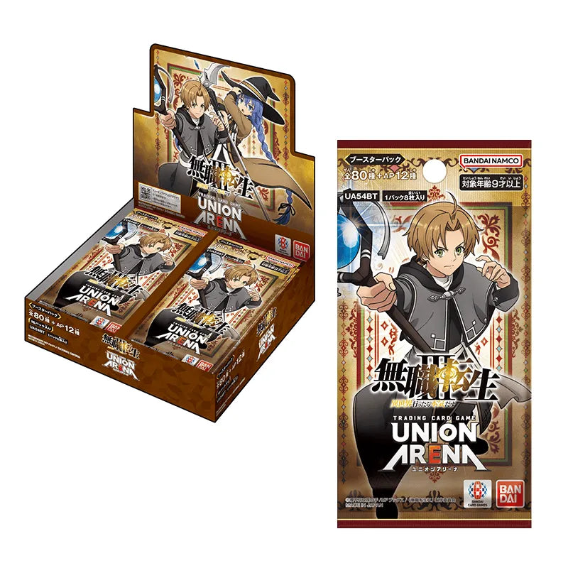 UA54BT】UNION ARENA「無職轉生～到了異世界就拿出真本事～」補充包