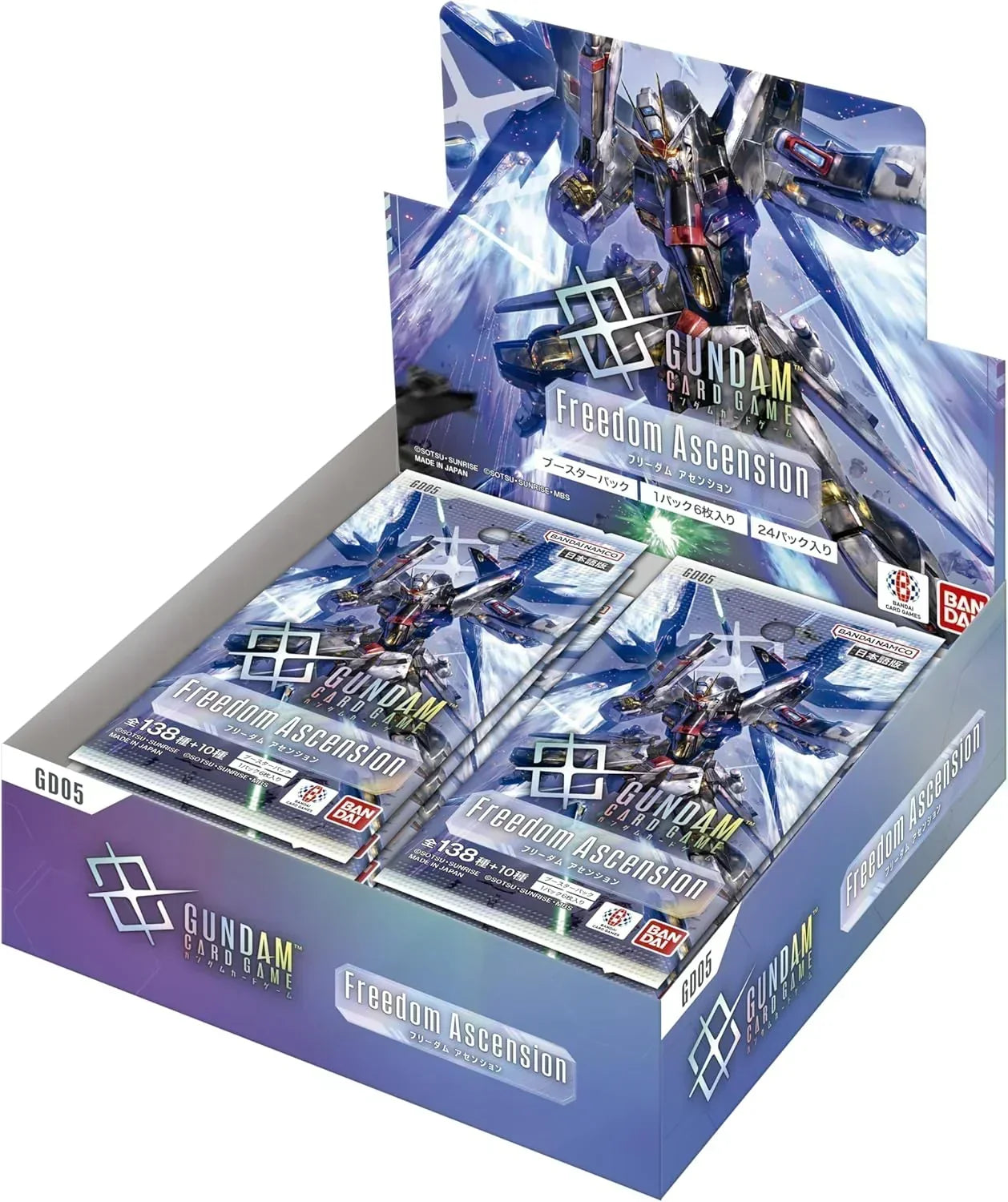 GD05]Gundam Card Game 第5彈補充包「Freedom Ascension」 – 皇巢卡店