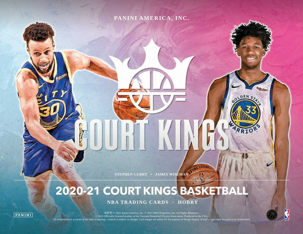 2020-21 Panini Court Kings Basketball Hobby Box - 皇巢卡店 Beehive Trading Card Shop