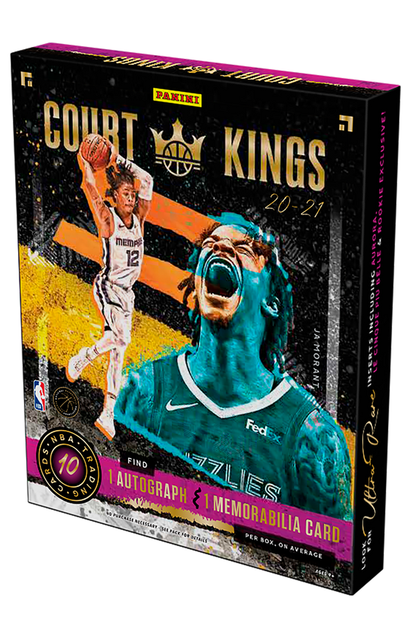 2020-21 Panini Court Kings Basketball Hobby Box - 皇巢卡店 Beehive Trading Card Shop