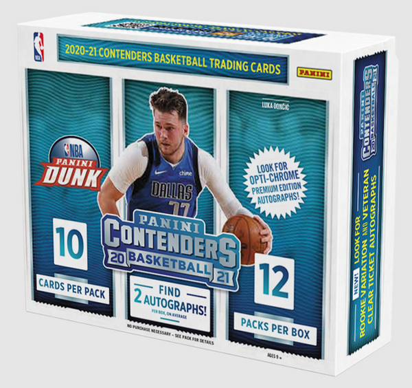2020-21 Panini Contenders Basketball Hobby Box - 皇巢卡店 Beehive Trading Card Shop