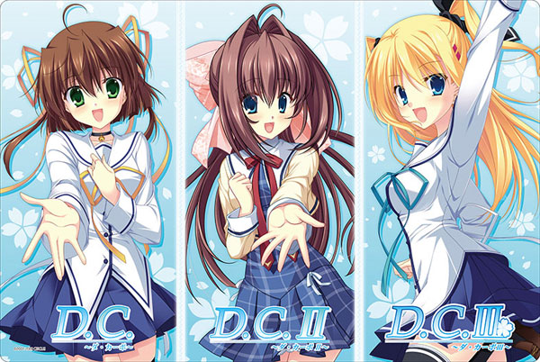 (預訂)武士道 Rubber Playmat Vol.738 D.C.『朝倉音夢』/D.C.II『朝倉音姫』/D.C.III『森園立夏』 - 皇巢卡店 Beehive Trading Card Shop
