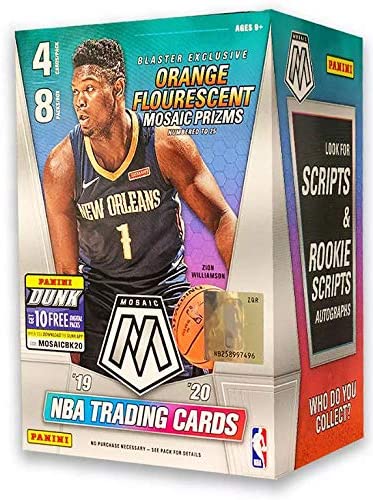 2019-20 Panini Mosaic NBA Basketball Blaster box