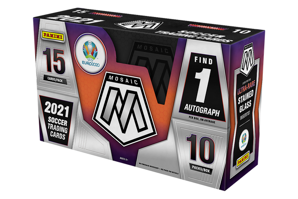 2021 Panini Mosaic UEFA Euro 2020 Soccer Hobby Box - 皇巢卡店 Beehive Trading Card Shop