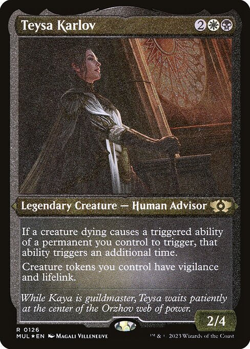 [Foil Etched] MUL 126 Teysa Karlov (0126 - Foil Etched) R