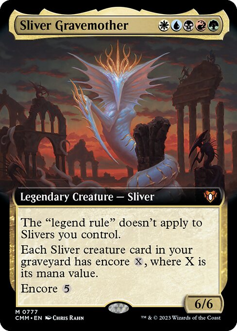 CMM 777 Sliver Gravemother (Extended Art) M
