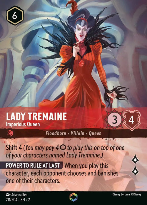211/204·EN·2 Lady Tremaine - Imperious Queen E