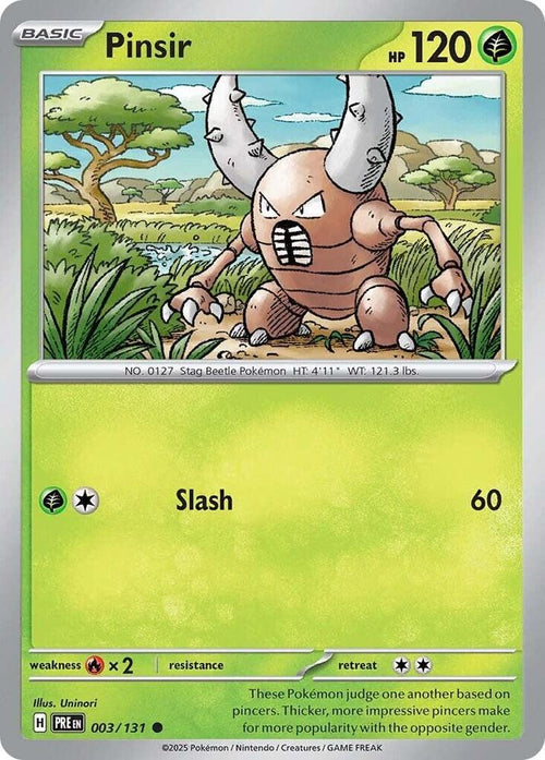 PRE 003/131 Pinsir C