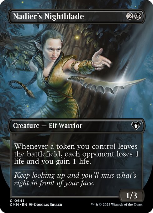 CMM 641 Nadier's Nightblade (Borderless) C