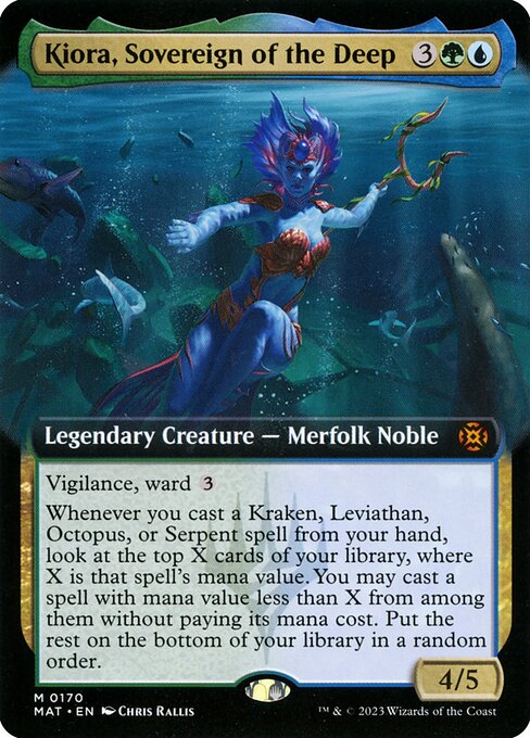MAT 170 Kiora, Sovereign of the Deep (Extended Art) M