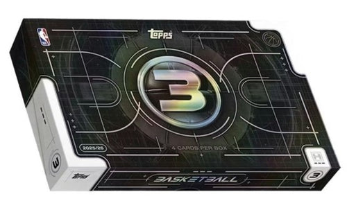 2025-26 Topps Three Basketball - Hobby Box