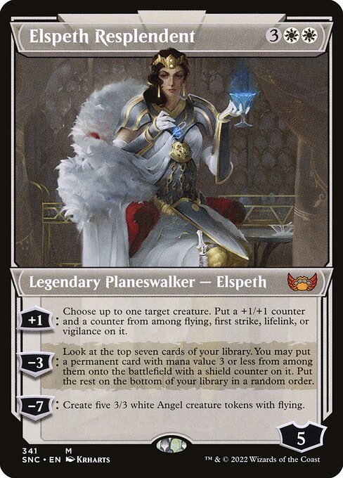 [Foil] SNC 341 Elspeth Resplendent (Showcase) M