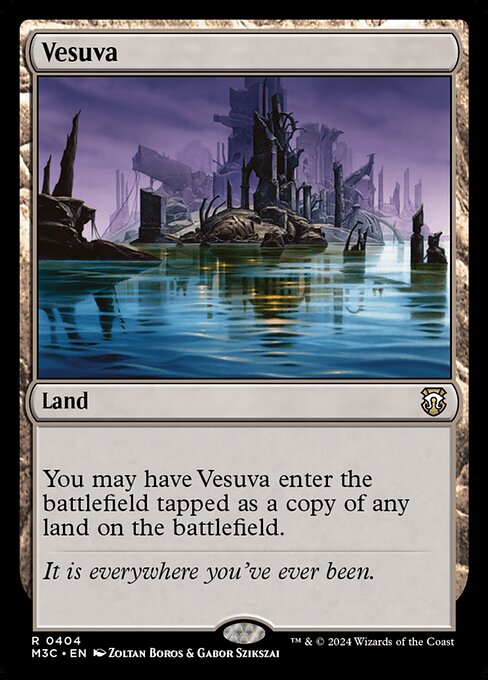 [Foil] M3C 404 Vesuva (Ripple Foil) R