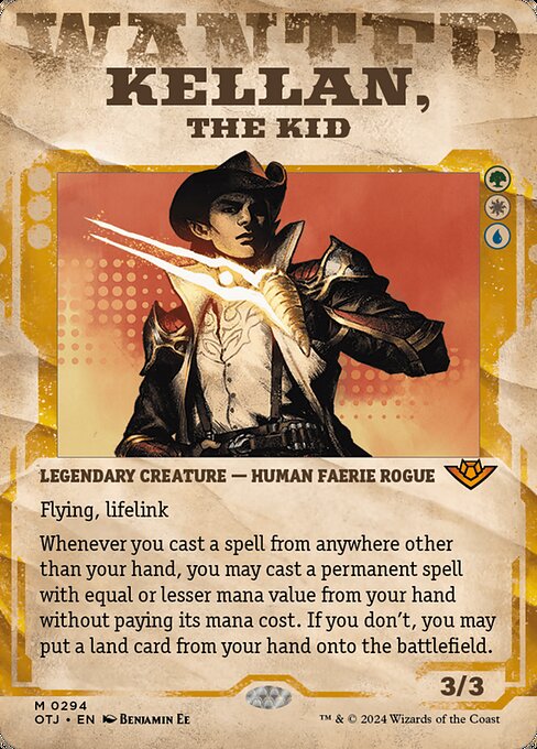 [Foil] OTJ 294 Kellan, the Kid (0294 - Showcase) M