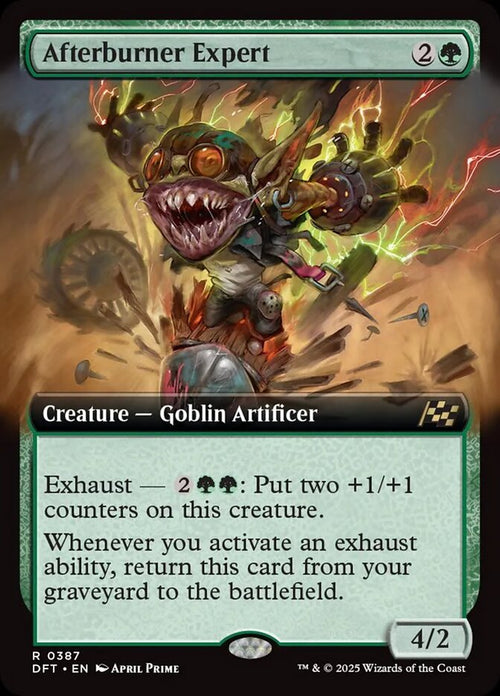 [Foil] DFT 387 Afterburner Expert (0387 - Extended Art) R