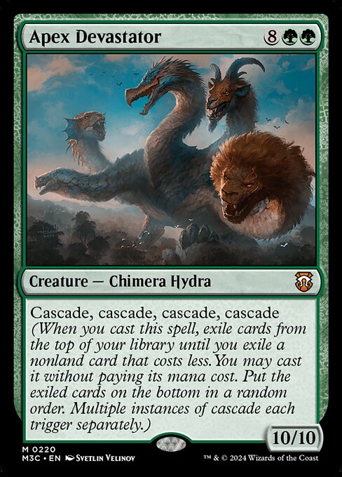 [Foil] M3C 220 Apex Devastator (Ripple Foil) M