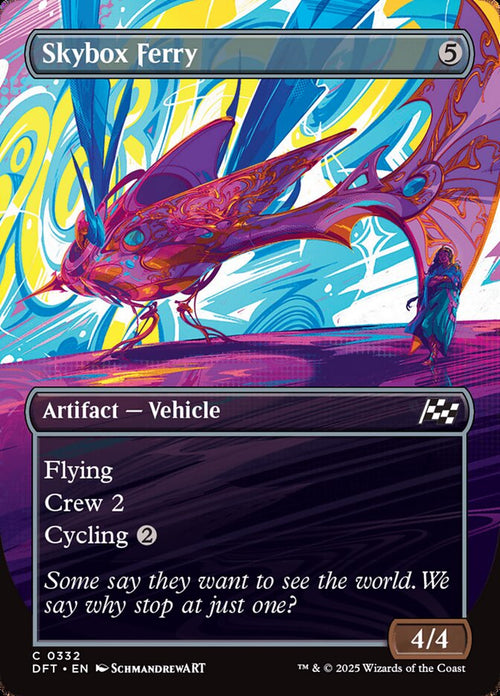 [Foil] DFT 332 Skybox Ferry (0332 - Borderless) C