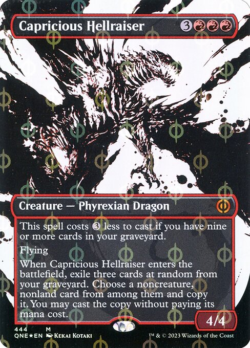 [Foil] ONE 444 Capricious Hellraiser (444 - Step-and-compleat) M
