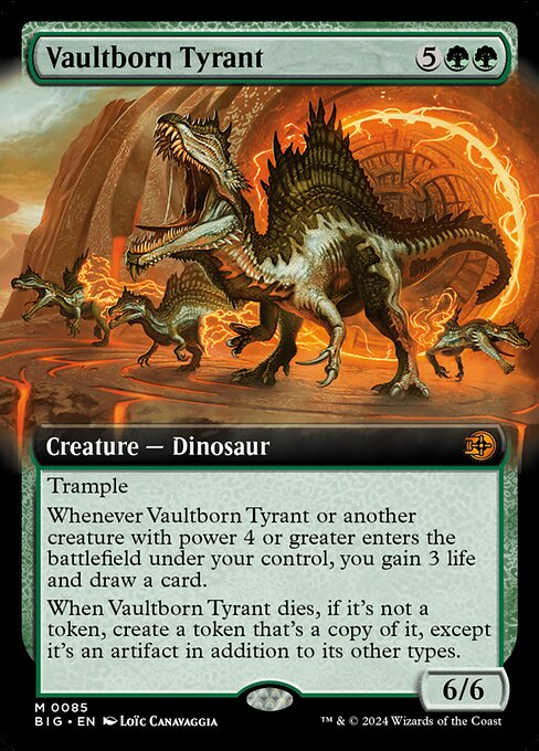BIG 085 Vaultborn Tyrant (0085 - Extended Art) M