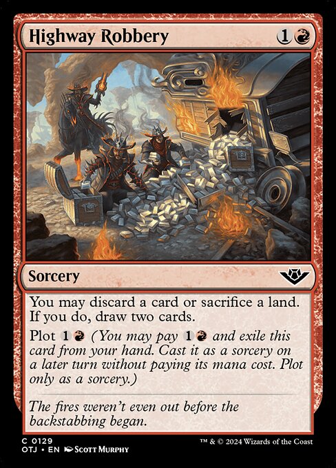 [Foil] OTJ 129 Highway Robbery C