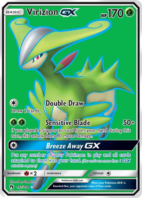 SM8 197/214 Virizion GX SR