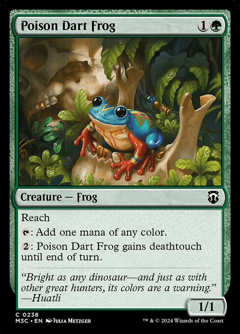 [Foil] M3C 238 Poison Dart Frog (Ripple Foil) C