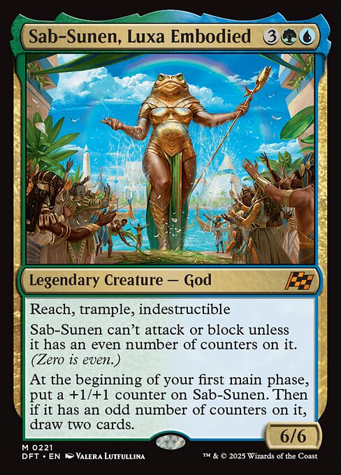 DFT 221 Sab-Sunen, Luxa Embodied M