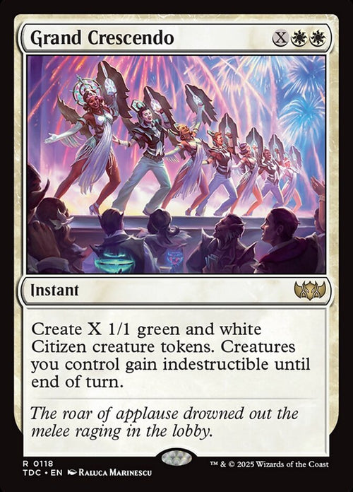 TDC 118 Grand Crescendo R