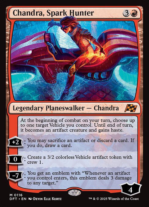 DFT 116 Chandra, Spark Hunter M