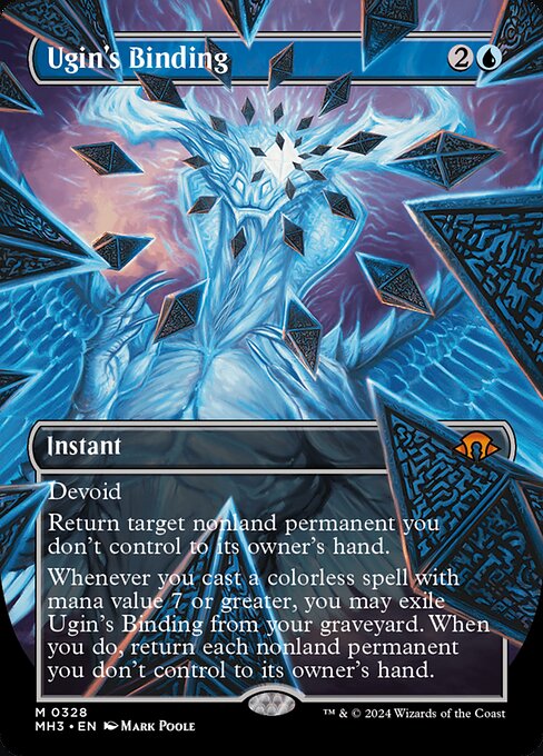 MH3 328 Ugin's Binding (0328 - Borderless) M
