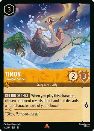 16/204·EN·11 Timon - Snowball Swiper R