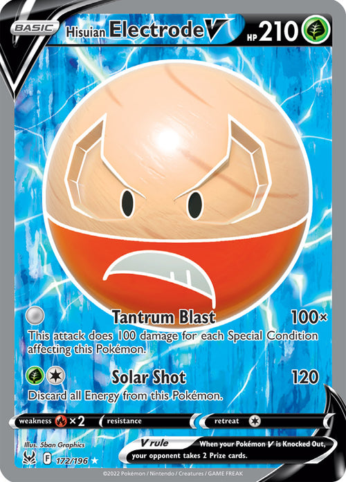SS11 172/196 Hisuian ElectrodeV SR