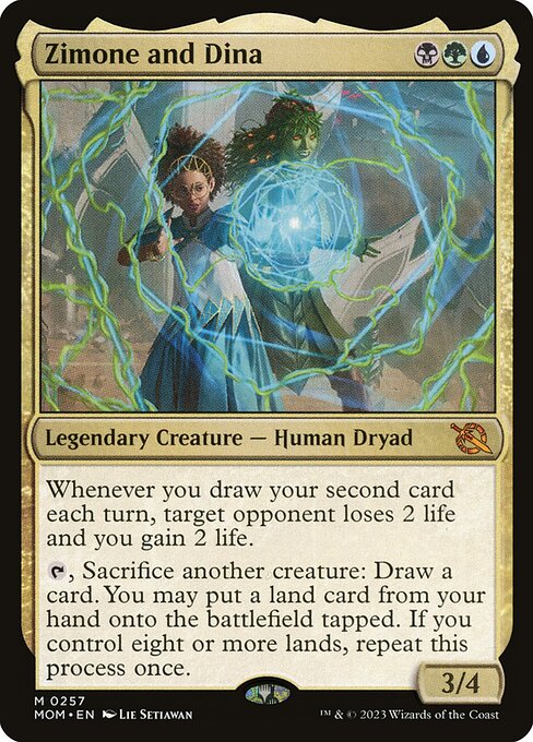 [Foil] MOM 257 Zimone and Dina M