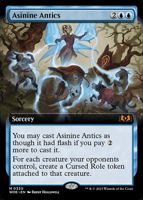 WOE 330 Asinine Antics (Extended Art) M