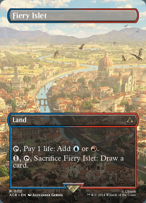 ACR 112 Fiery Islet (0112 - Borderless) R