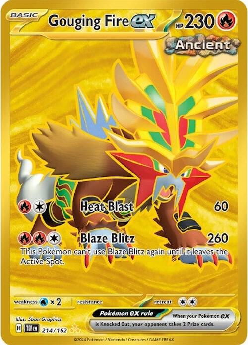 TEF 214/162 Gouging Fire ex UR