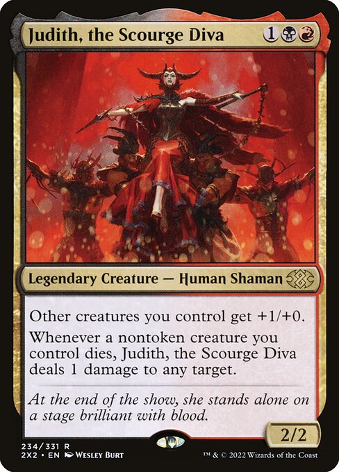 [Foil] 2X2 234 Judith, the Scourge Diva R